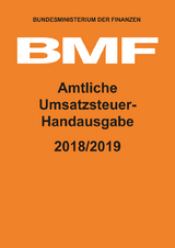 Amtliche Umsatzsteuer-Handausgabe 2018/2019 - Bundesministerium der Finanzen (BMF)