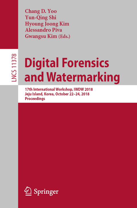 Digital Forensics and Watermarking - 