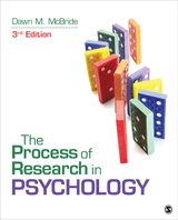 The Process of Research in Psychology - McBride, Dawn M.