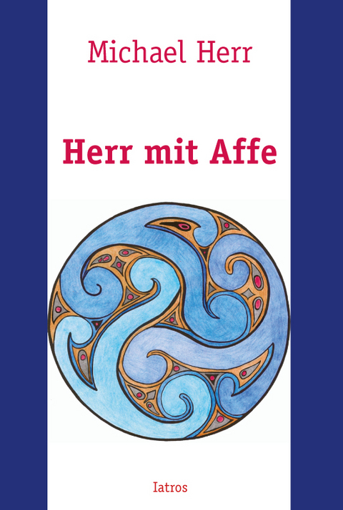 Herr mit Affe - Michael Herr