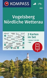 KOMPASS Wanderkarte Vogelsberg, Nördliche Wetterau - KOMPASS-Karten GmbH