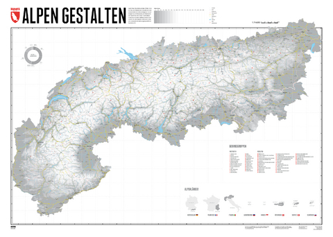 Alpen Gestalten - 140 x 100 cm - Stefan Spiegel, Lana Bragin