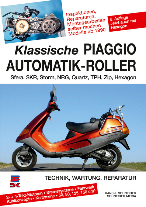 Klassische Piaggio Automatik-Roller - Hans J. Schneider