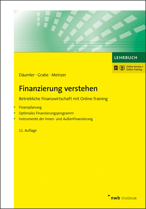 Finanzierung verstehen - Jürgen Grabe, Christoph R. Meinzer