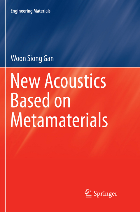 New Acoustics Based on Metamaterials - Woon Siong Gan