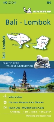 Bali-Lombok - Zoom Map 190 -  Michelin