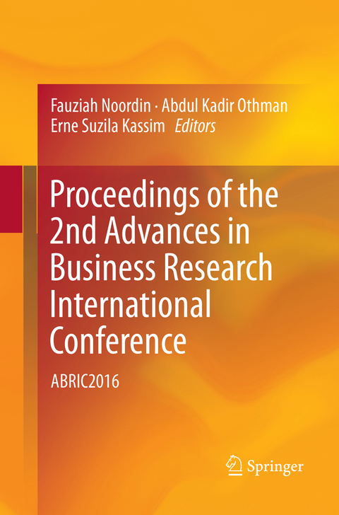 Proceedings of the 2nd Advances in Business Research International Conference - 