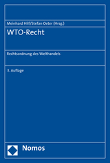 WTO-Recht - Hilf, Meinhard; Oeter, Stefan