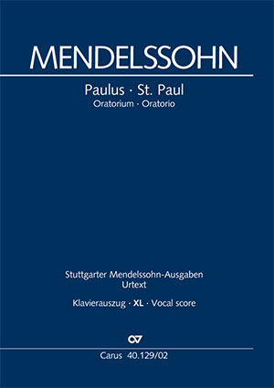 Paulus (Klavierauszug deutsch/englisch XL) - Felix Mendelssohn Bartholdy