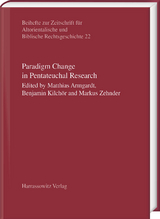 Paradigm Change in Pentateuchal Research - 