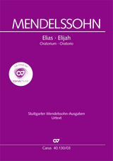 Elias (Klavierauszug deutsch/englisch) - Felix Mendelssohn Bartholdy