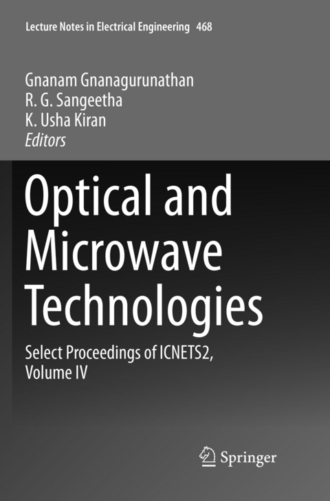 Optical And Microwave Technologies - 