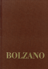 Bernard Bolzano Gesamtausgabe / Reihe III: Briefwechsel. Band 1,2: Briefe an die Familie 1837-1840 - Bernard Bolzano