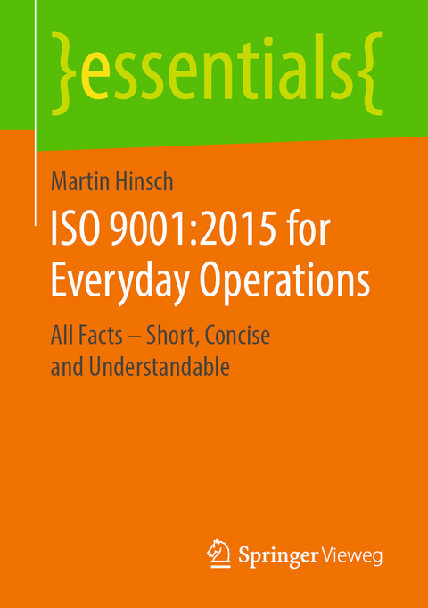 ISO 9001:2015 for Everyday Operations - Martin Hinsch