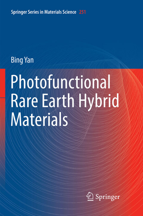 Photofunctional Rare Earth Hybrid Materials - Bing Yan