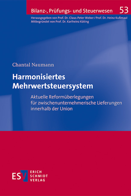 Harmonisiertes Mehrwertsteuersystem - Chantal Naumann