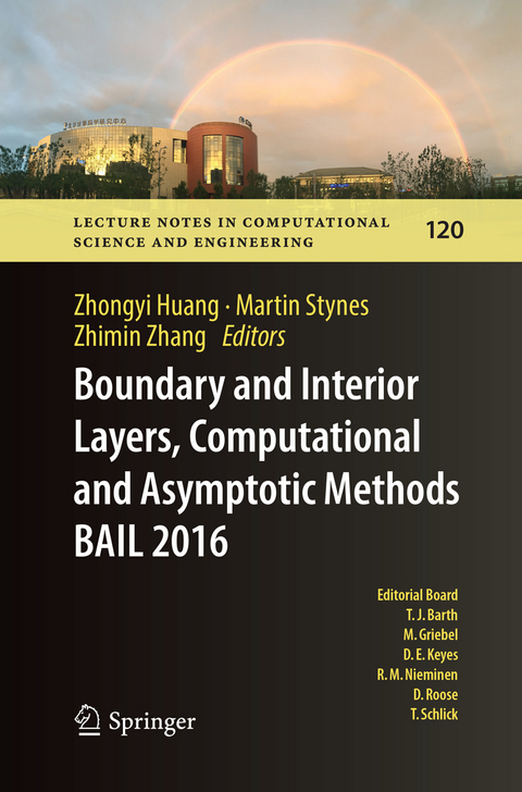 Boundary and Interior Layers, Computational and Asymptotic Methods BAIL 2016 - 