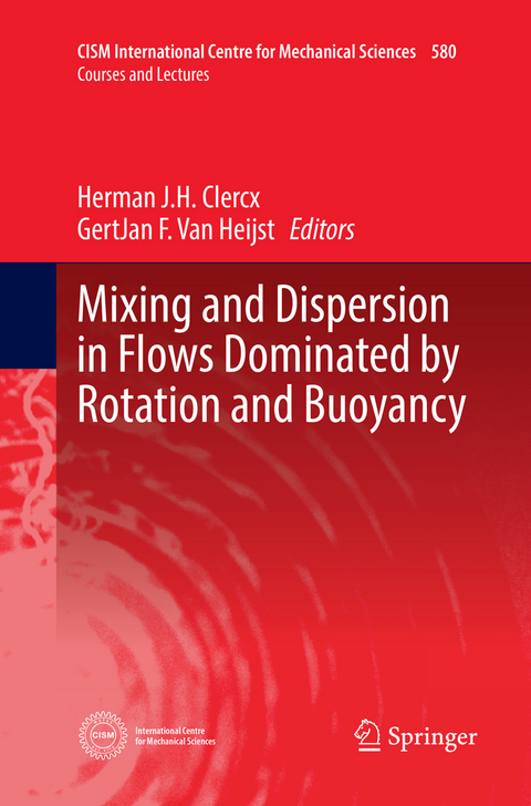 Mixing and Dispersion in Flows Dominated by Rotation and Buoyancy - 