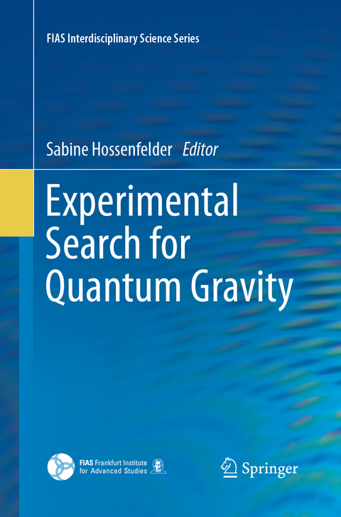 Experimental Search for Quantum Gravity - 