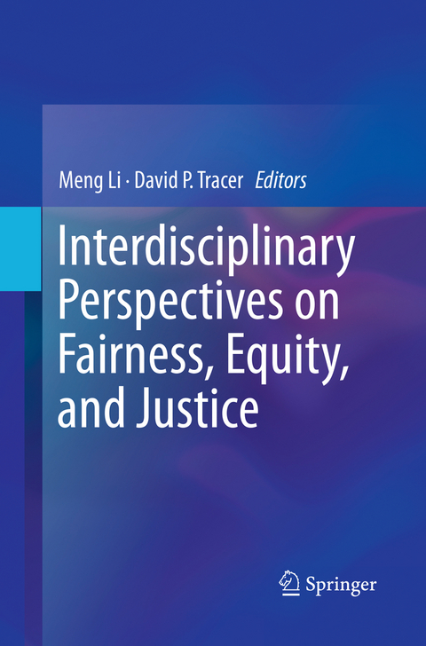 Interdisciplinary Perspectives on Fairness, Equity, and Justice - 