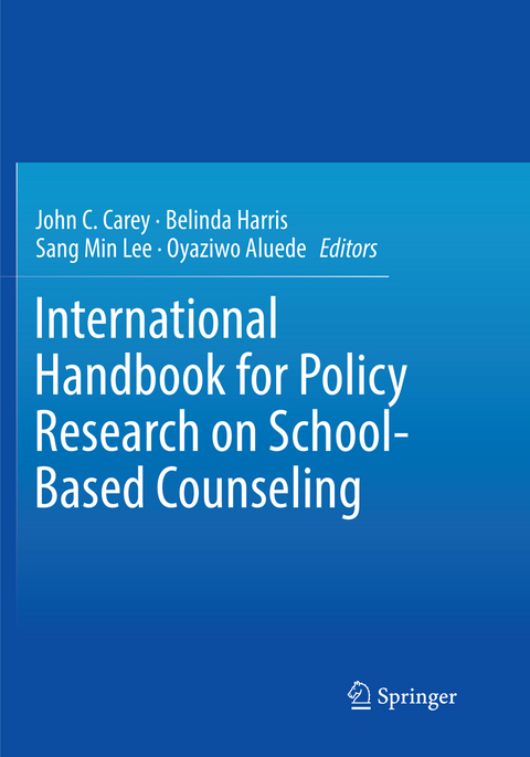 International Handbook for Policy Research on School-Based Counseling - 