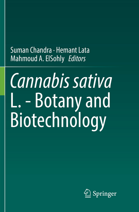 Cannabis sativa L. - Botany and Biotechnology - 