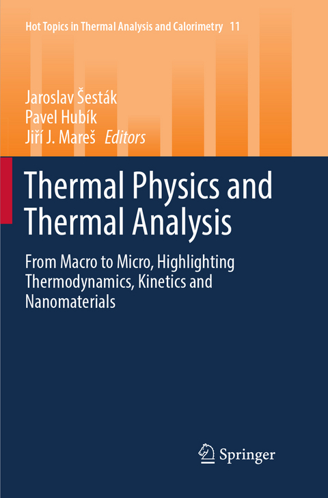 Thermal Physics and Thermal Analysis - 