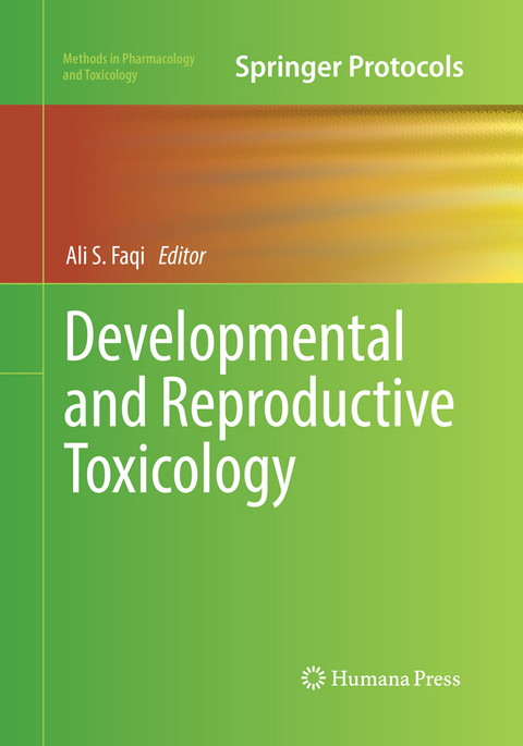 Developmental and Reproductive Toxicology - 