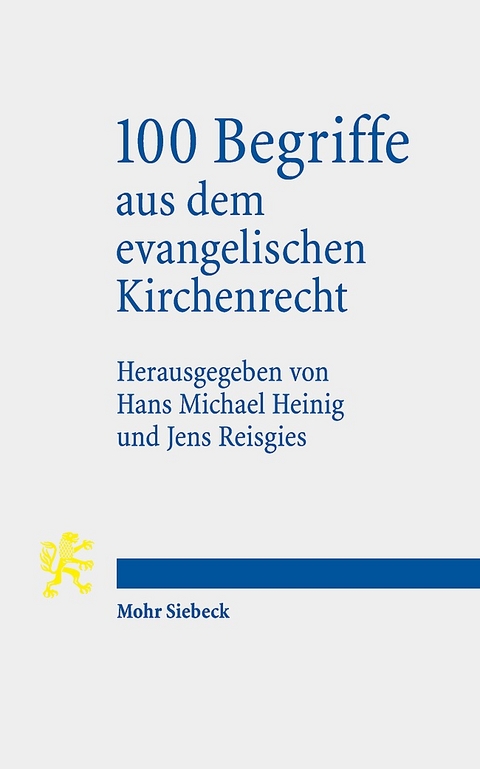 100 Begriffe aus dem evangelischen Kirchenrecht - 