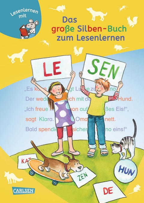 LESEMAUS zum Lesenlernen Sammelbände: Das große Silben-Buch zum Lesenlernen - Rudolf Herfurtner, Julia Boehme, Ursel Scheffler, Ulrike Barzik, Imke Rudel