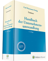 Handbuch der Unternehmensumwandlung - Limmer, Peter