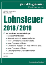 Lohnsteuer 2018 / 2019 - Josef, Zaschka