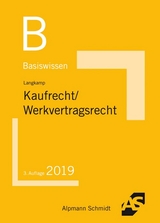 Basiswissen Kaufrecht/Werkvertragsrecht - Langkamp (geb. Wirtz), Tobias