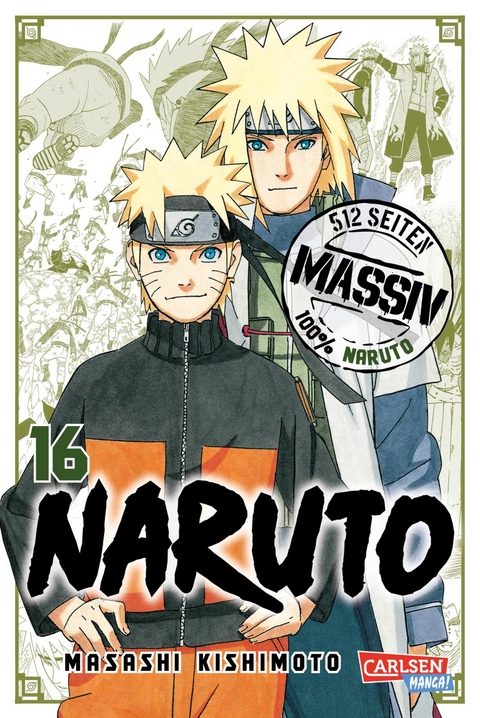 Naruto Massiv 16 - Masashi Kishimoto