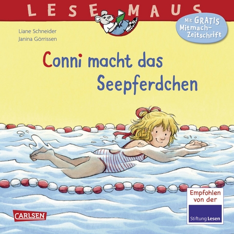 LESEMAUS 6: Conni macht das Seepferdchen - Liane Schneider