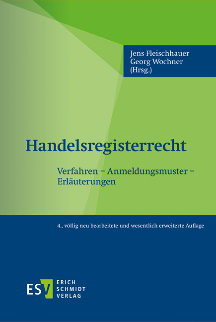 Handelsregisterrecht - 