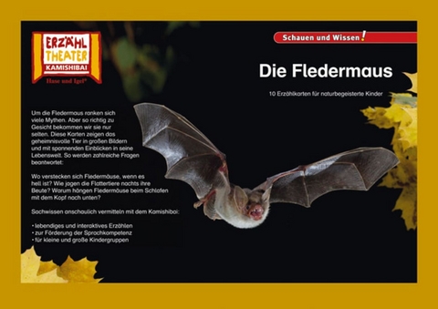 Die Fledermaus / Kamishibai Bildkarten