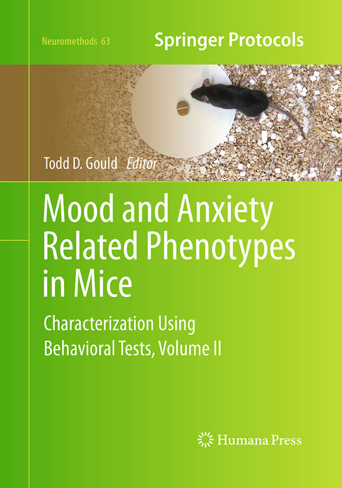 Mood and Anxiety Related Phenotypes in Mice - 