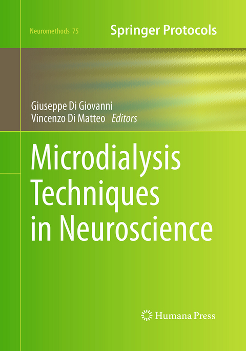 Microdialysis Techniques in Neuroscience - 