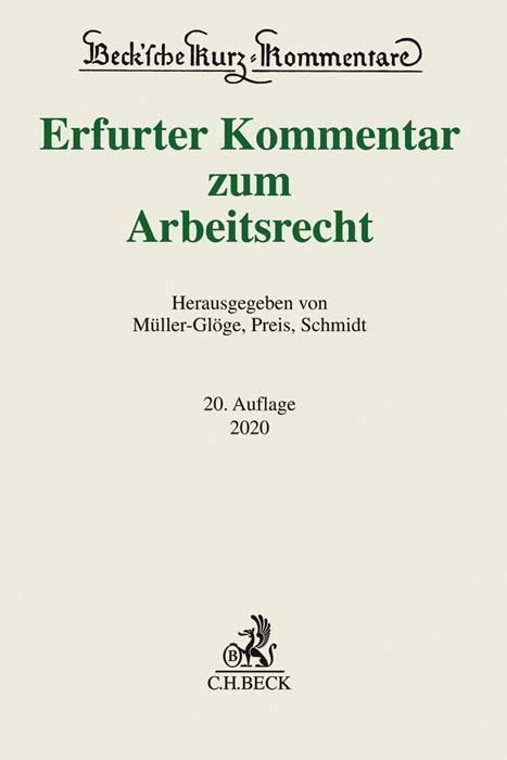 Erfurter Kommentar zum Arbeitsrecht - 