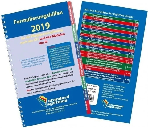 Formulierungshilfen 2019 für die Pflegeprozessplanung nach den ATL - 