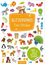 Glitzerspaß Tier-Sticker - 