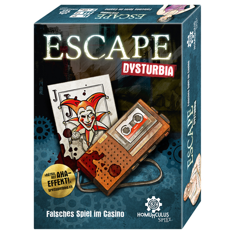 ESCAPE Dysturbia: Falsches Spiel im Casino (Spiel) - Joseph Felix Ernst, Sebastian Frenzel