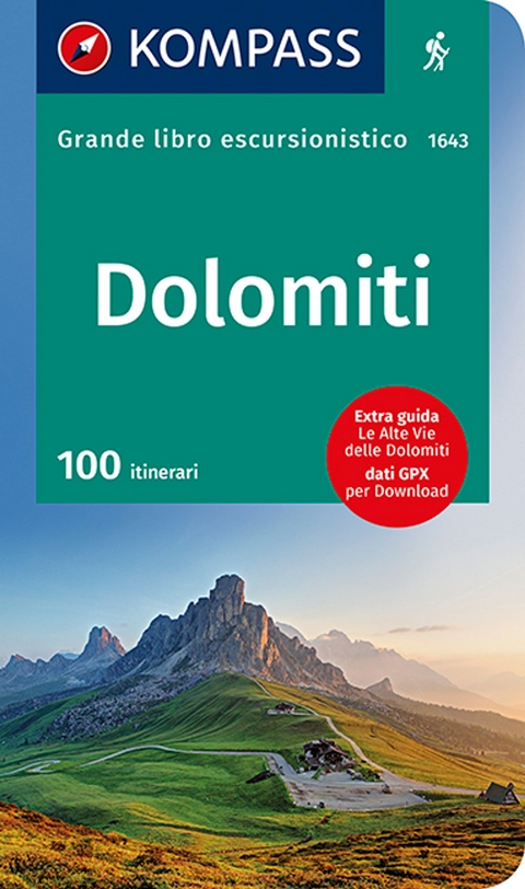 KOMPASS Großes Wanderbuch Dolomiti