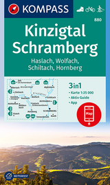 KOMPASS Wanderkarte Kinzigtal Schramberg, Haslach, Wolfach, Schiltach, Hornberg - KOMPASS-Karten GmbH