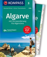 KOMPASS Wanderführer Algarve mit Fernwanderweg Via Algarviana, 64 Touren - Astrid Sturm