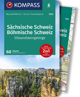 KOMPASS Wanderführer Sächsische Schweiz, Böhmische Schweiz, Elbsandsteingebirge - Bernhard Pollmann