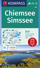 KOMPASS Wanderkarte Chiemsee, Simssee - KOMPASS-Karten GmbH