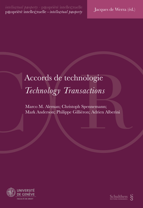 Accords de technologie / Technology Transactions - 