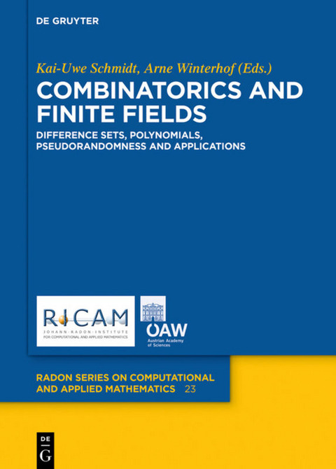 Combinatorics and Finite Fields - 